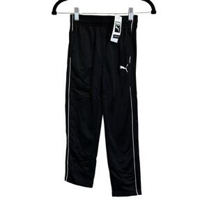 Puma Track Pants Black Size 7 NWT